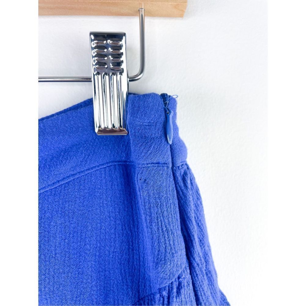 Superdown Becky Ruffle Tier Skirt in‎ Cobalt Size S - Picture 8 of 11
